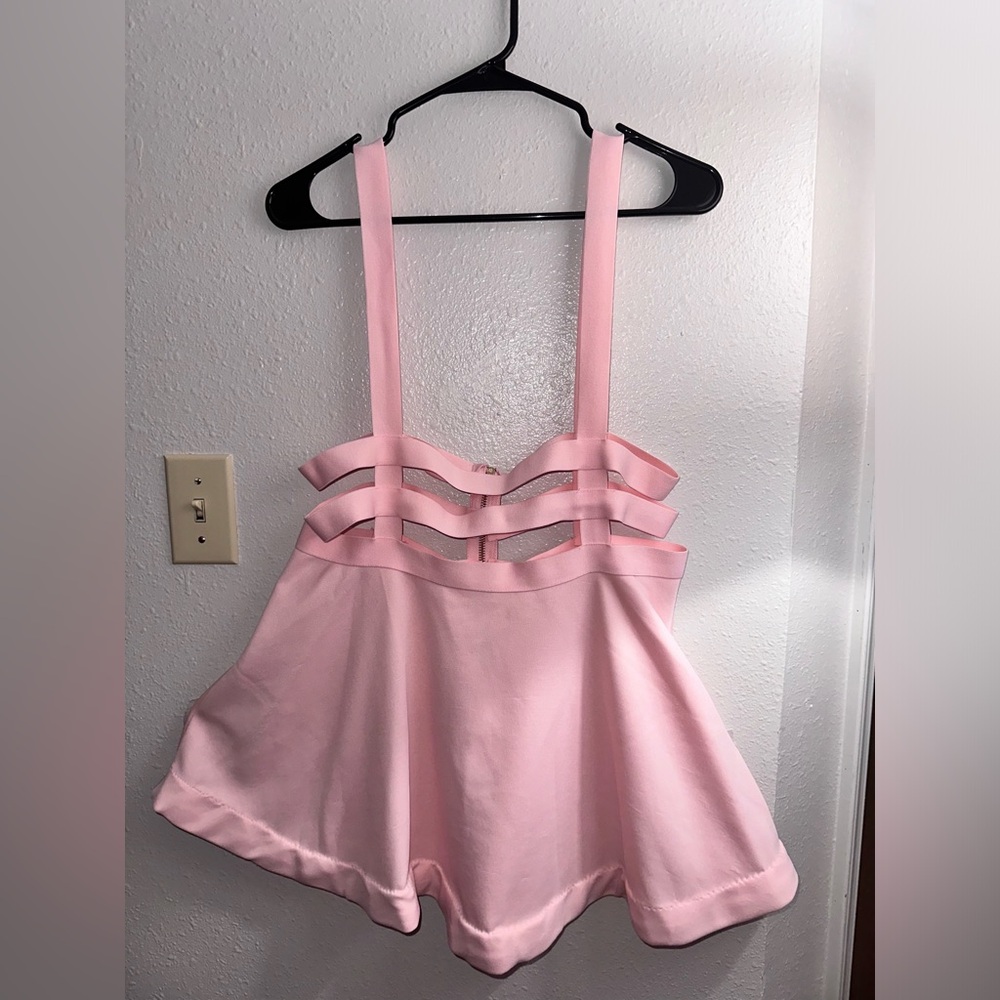 Skirt w/ suspenders